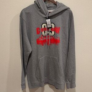 G-Star Gray Hoodie with Red Graphic, ( #2)